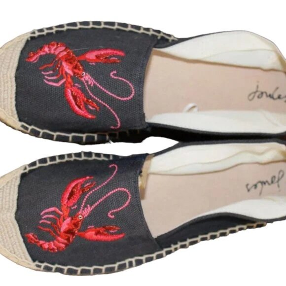 Joules Shoes - Joules Shelbury Lobster Espadrilles Flat Women’s NWT's Size 5